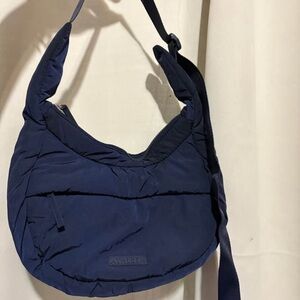 Athleta Dark Blue Hobo Bag